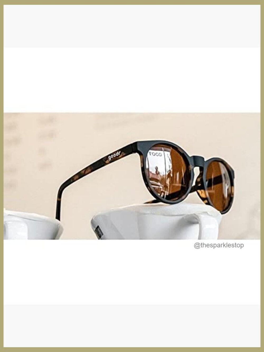 Polarized Plastic Sunglasses, Wrap Around Frame, Exercise Use View 2